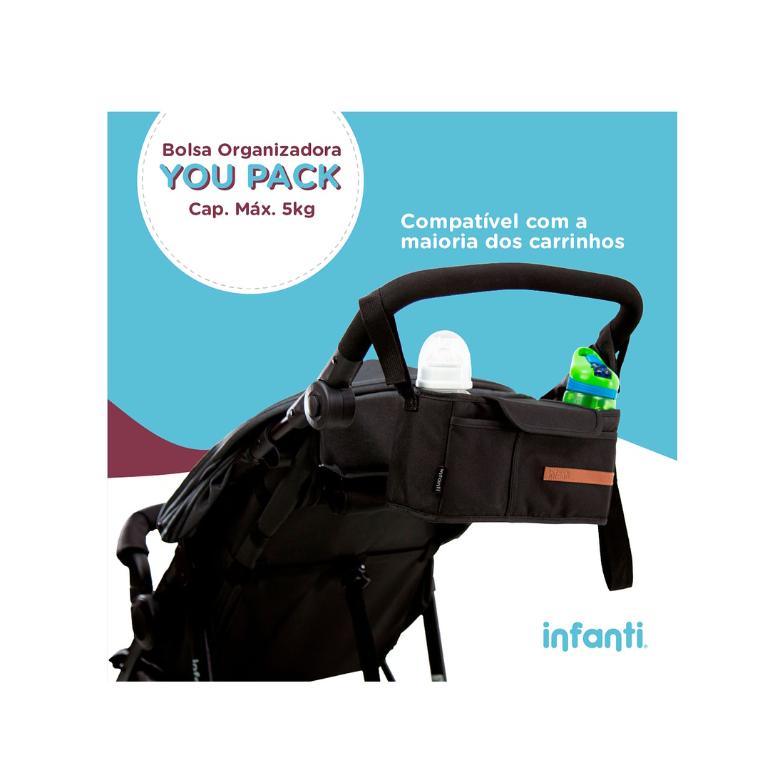 INFANTI YOU PACK PRETA - Imagem 2