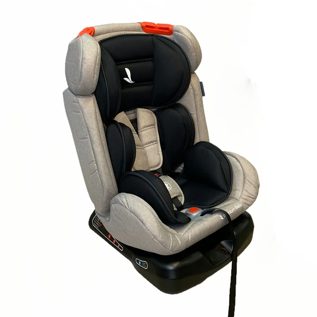 PREMIUM CADEIRA COMFORT GROW BLACK GREY 0-36M