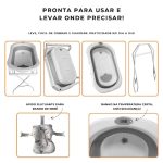 PREMIUM BABY BANHEIRA BUBBLY GREY/BRANCO - Imagem 7