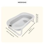 PREMIUM BABY BANHEIRA BUBBLY GREY/BRANCO - Imagem 5