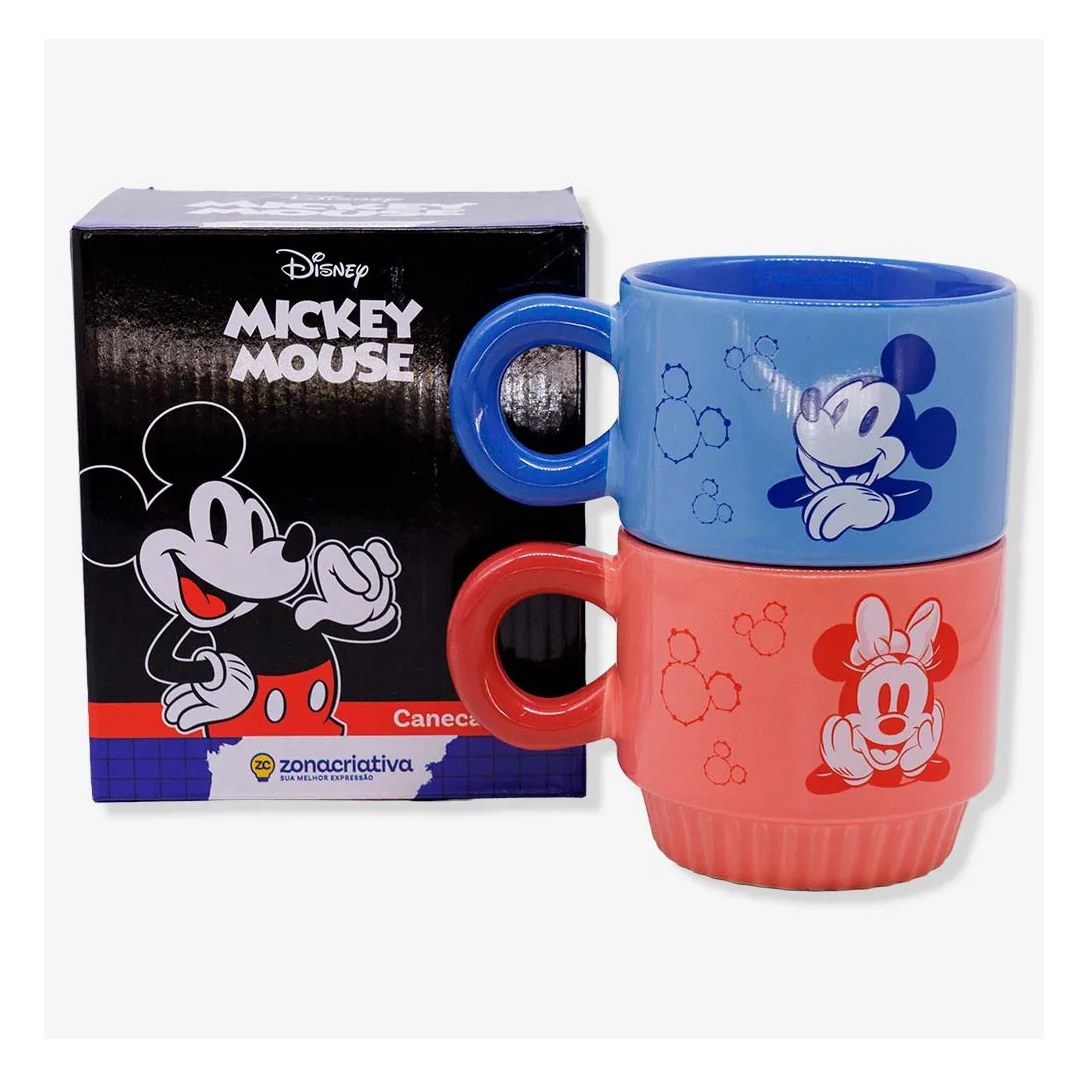 ZCRIA CANECA JOY 350ML MICKEY E MINN