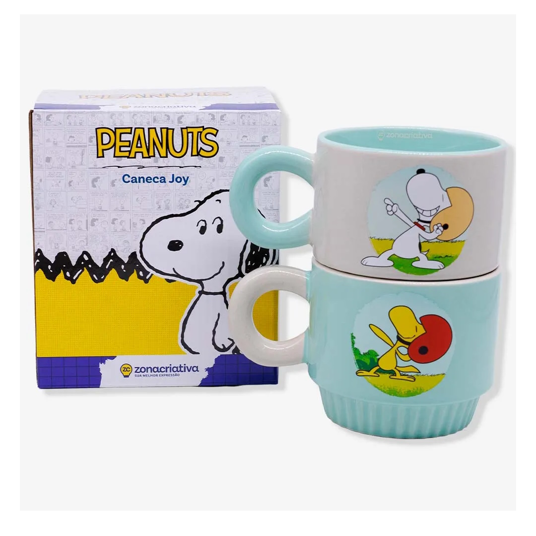 ZCRIA CANECA JOY 350ML SNOOPY/WOODST