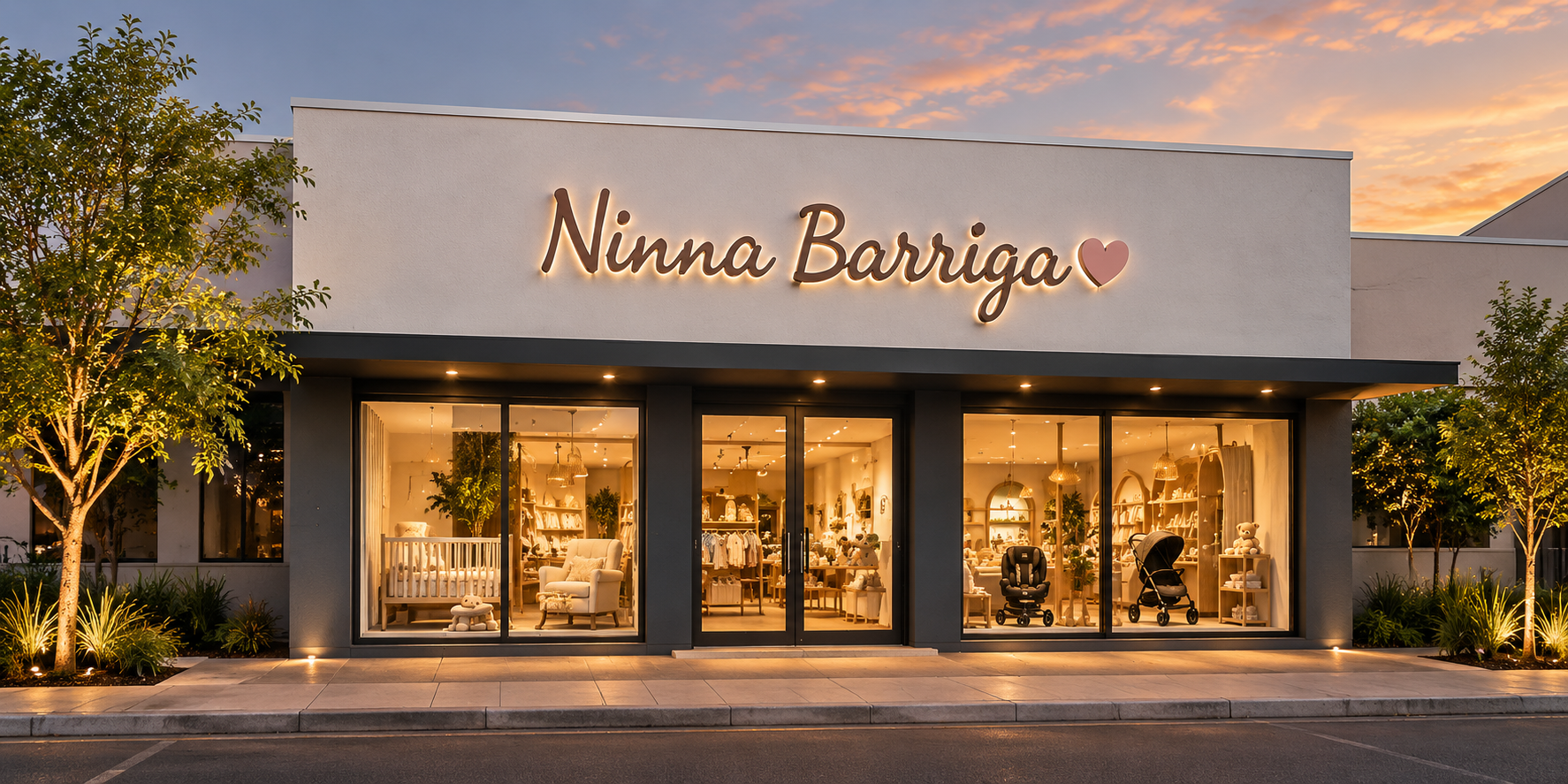 Fachada da Ninna Barriga em Botucatu